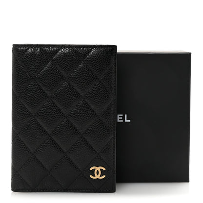 Chanel Caviar Quilted Passport Holder Black 8 of 8