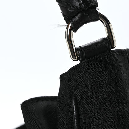 Christian Dior Nylon Monogram Lovely Hobo Black 9 of 21