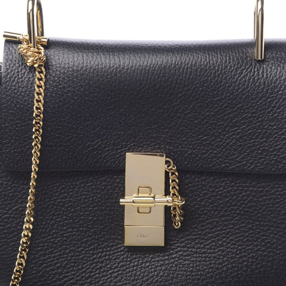 Chloe Grained Lambskin Drew Crossbody Black 10 of 10