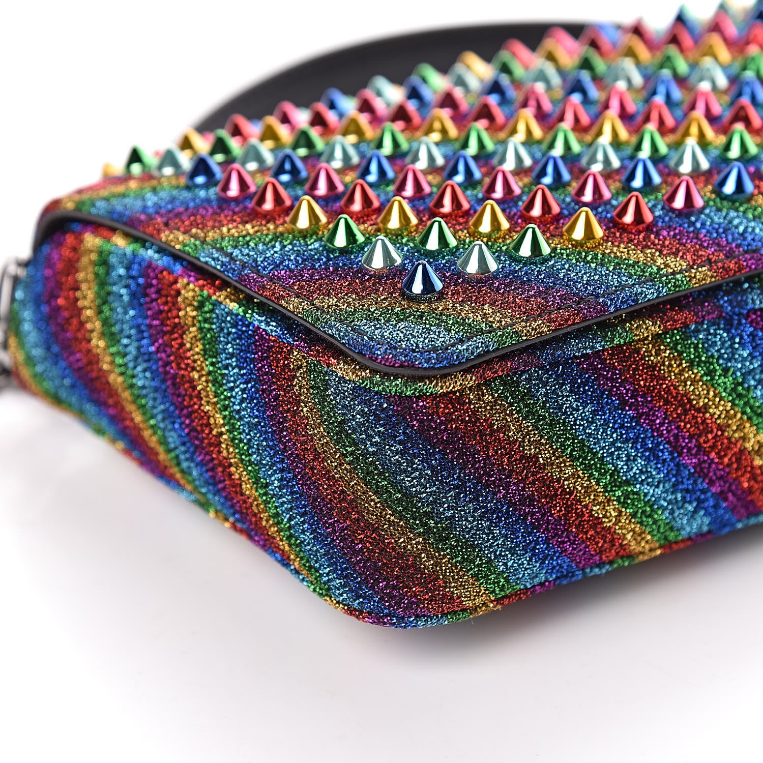 Christian Louboutin Spiked Zoompouch Crossbody Multi 8 of 11