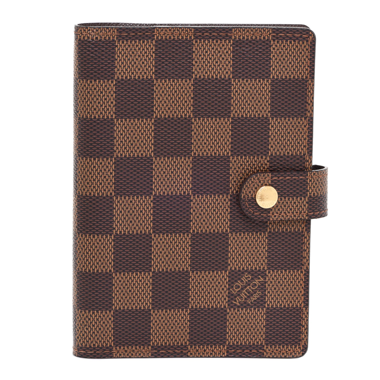 Damier Ebene Small Ring Agenda Cover