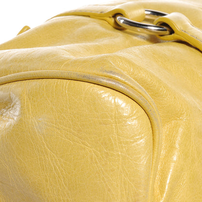 Miu Miu Leather Vitello Lux Bow Bag Polline 6 of 11