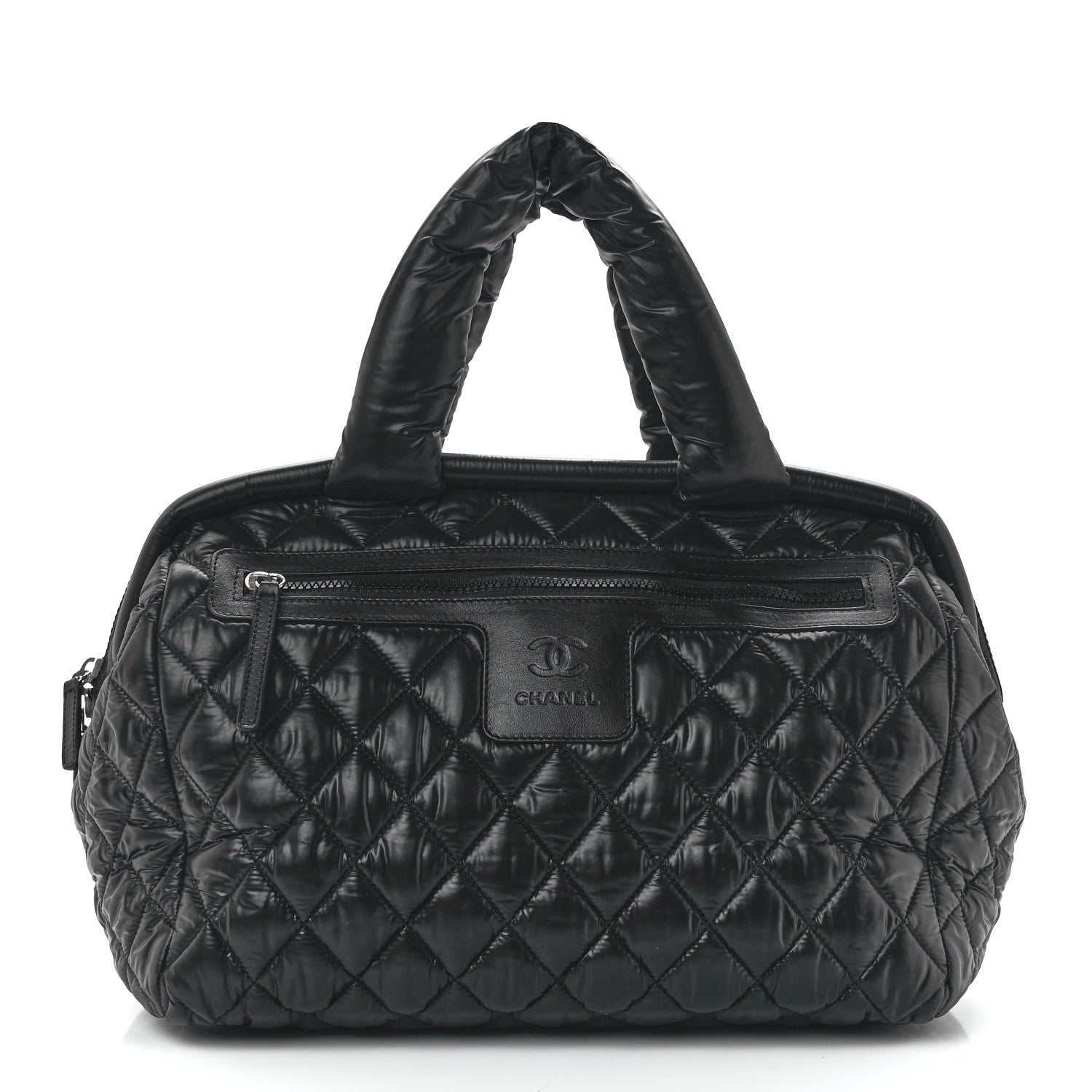 Chanel Nylon Coco Cocoon Bowler Black 1 of 10