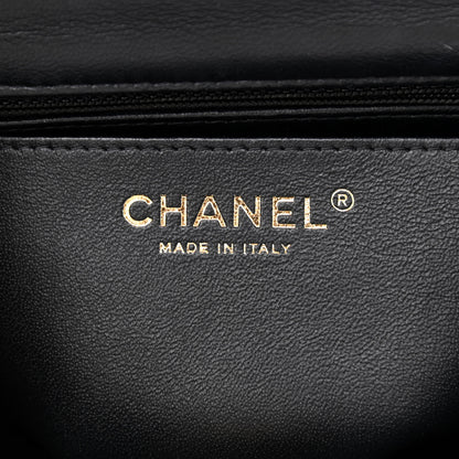 Chanel Lambskin Quilted Mini Square Flap Black 6 of 11