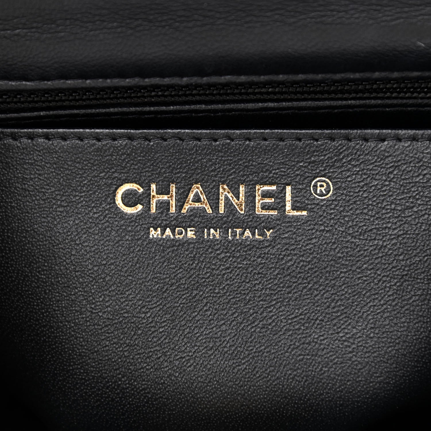 Chanel Lambskin Quilted Mini Square Flap Black 6 of 11