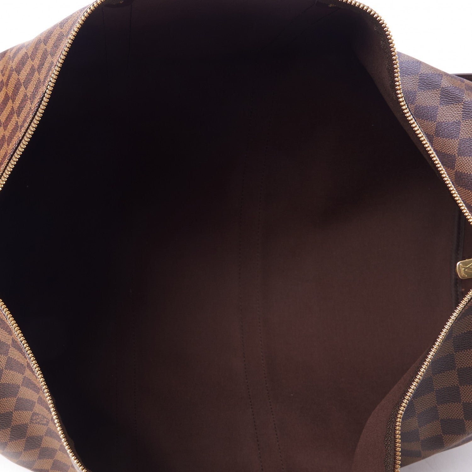 Louis Vuitton Damier Ebene Keepall Bandouliere 55 7 of 10
