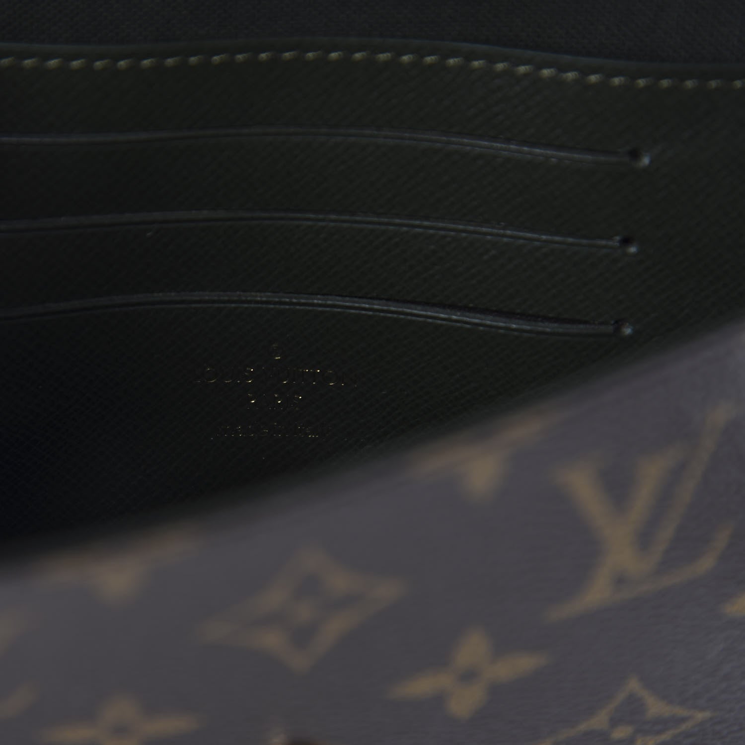 Louis Vuitton Monogram Felicie Strap & Go Kaki 9 of 10