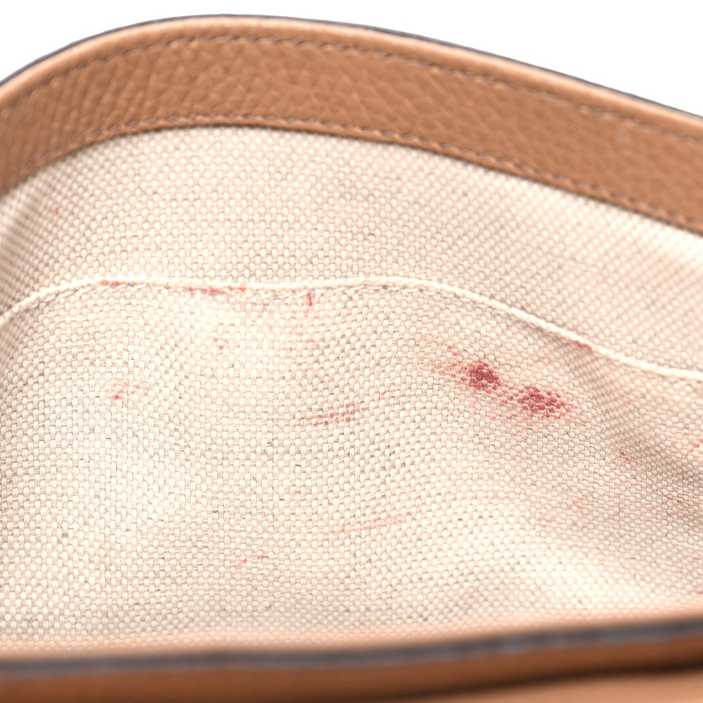 Pebbled Calfskin Medium Soho Flap Crossbody Camelia