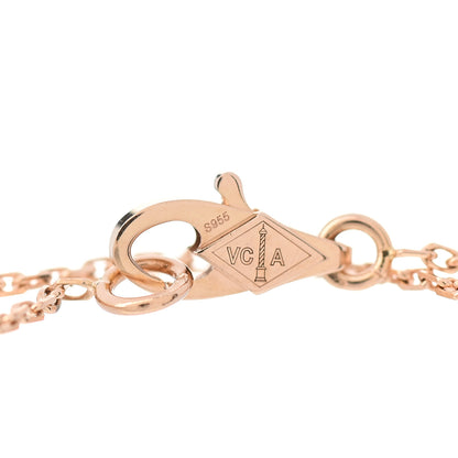 Van Cleef & Arpels 18K Rose Gold Sweet Alhambra Bracelet 6 of 7