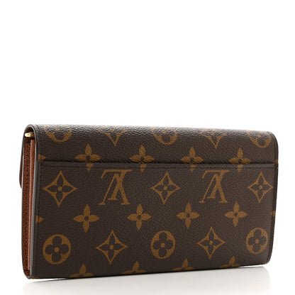 Louis Vuitton LOUIS VUITTON Monogram Sarah Wallet NM 3 of 7