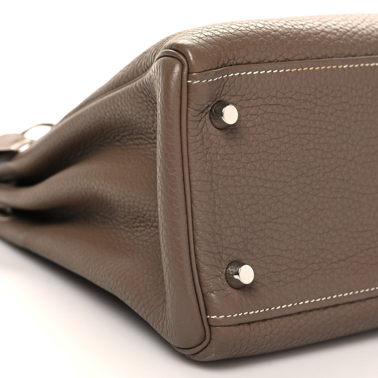 Hermes Togo Kelly Retourne 32 Etoupe 9 of 13