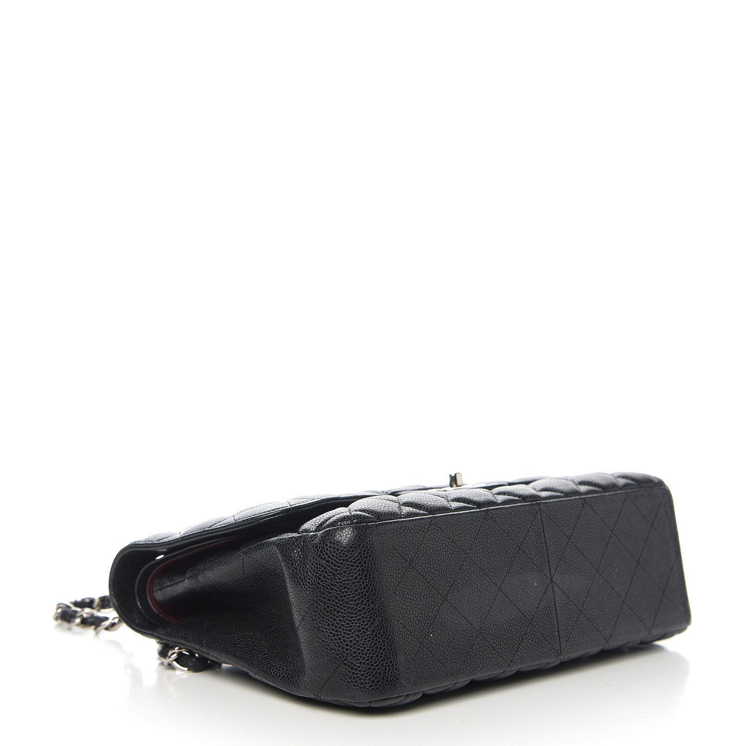 Chanel Caviar Quilted Jumbo Double Flap Black 3 of 15