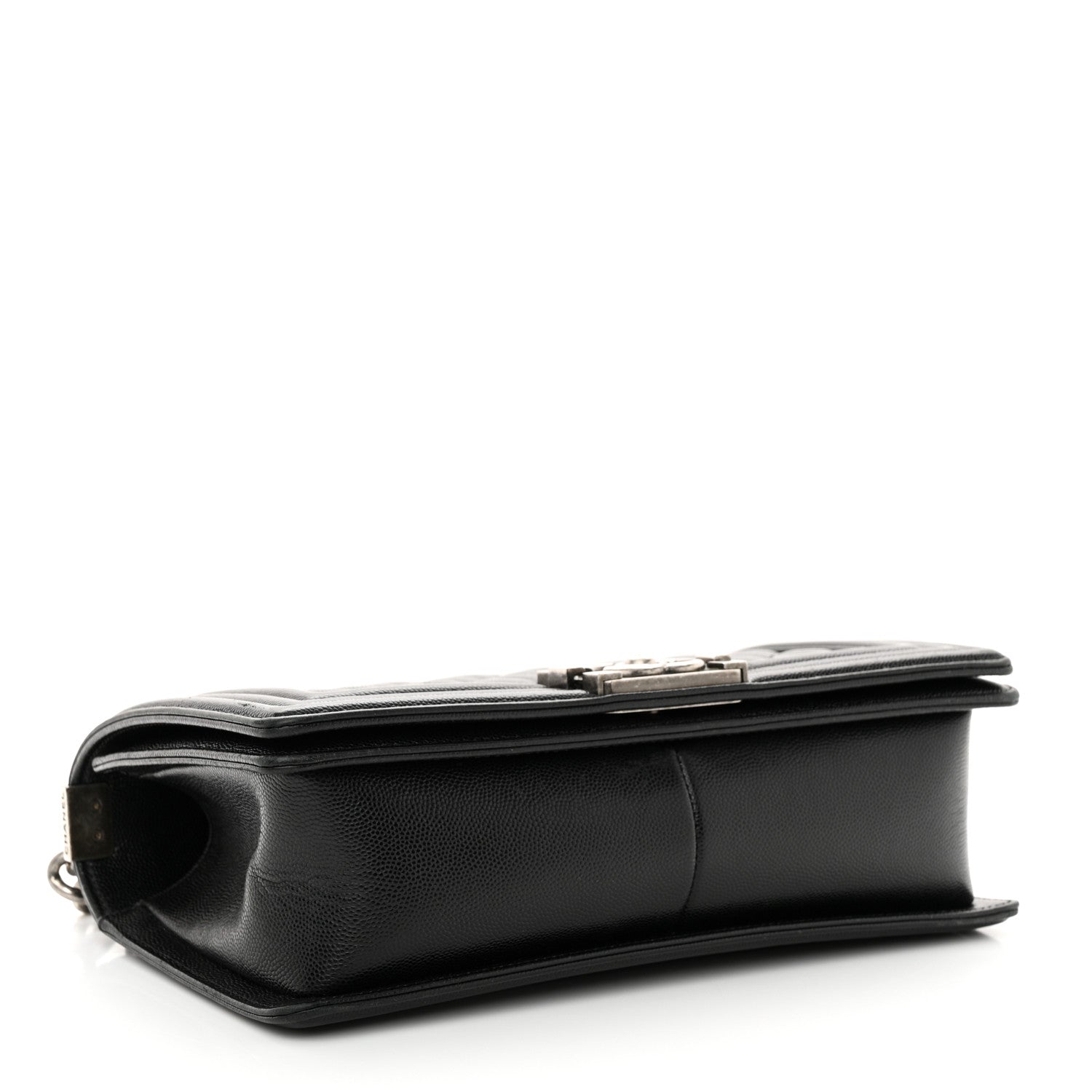 Chanel Caviar Quilted Medium Boy Flap Black 4 of 14
