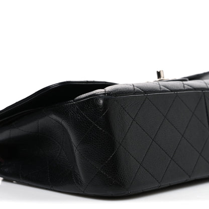 Chanel Caviar Quilted Jumbo Double Flap Black 9 of 10