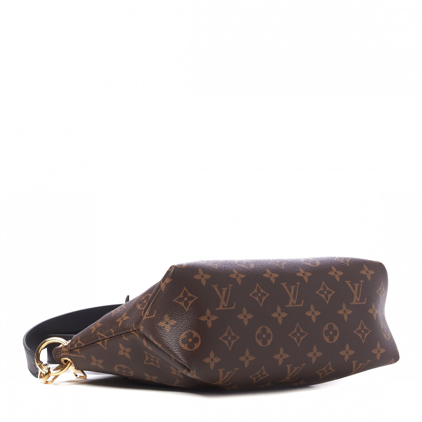 Monogram Flower Zipped Tote PM Black