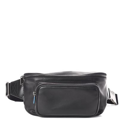 Saint Laurent Lambskin Subway Belt Bag Black 1 of 10