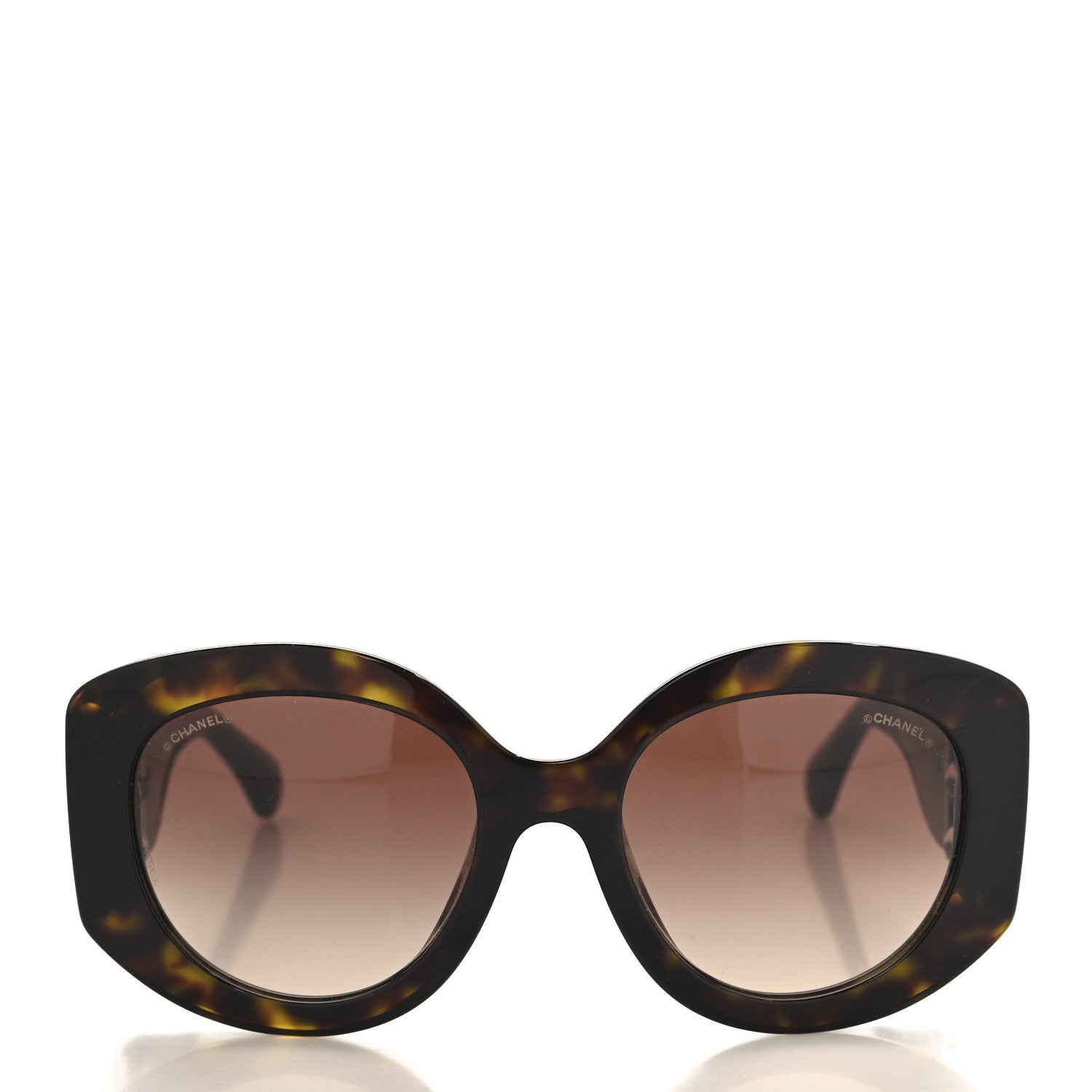 Chanel Perle Pearl Sunglasses 5543 Tortoise 2 of 6