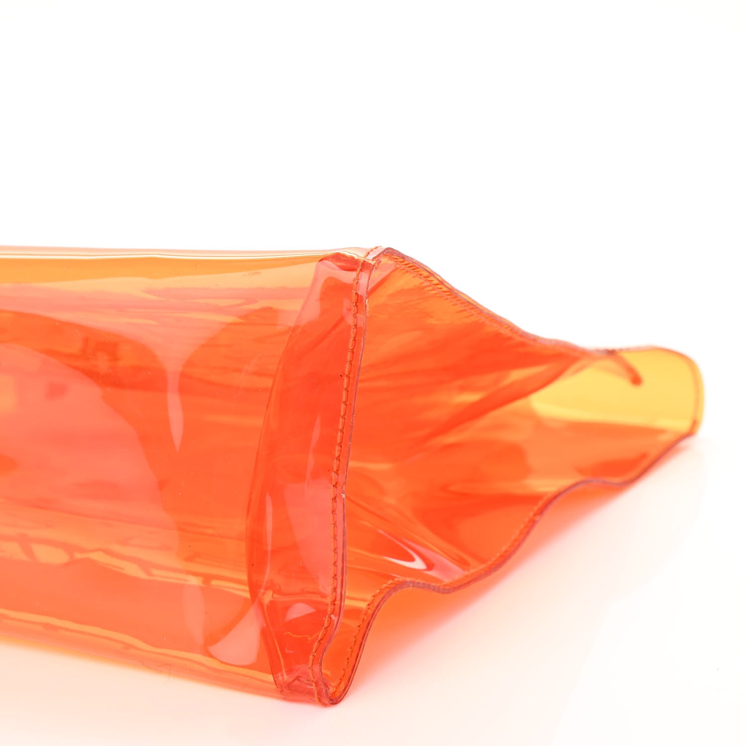 Hermes Vinyl Souvenir De L'Exposition Kelly Orange 10 of 12