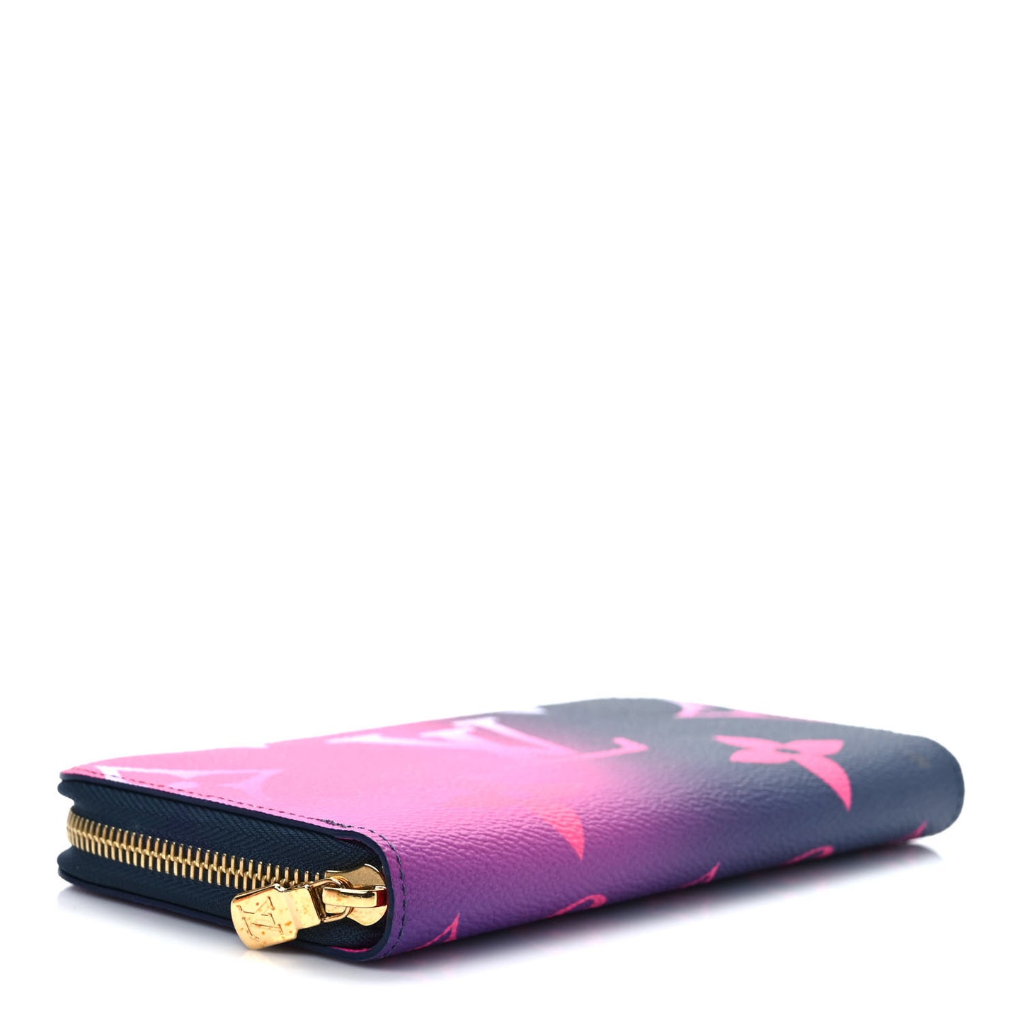 Monogram Giant Spring In The City Zippy Wallet Midnight Fuchsia