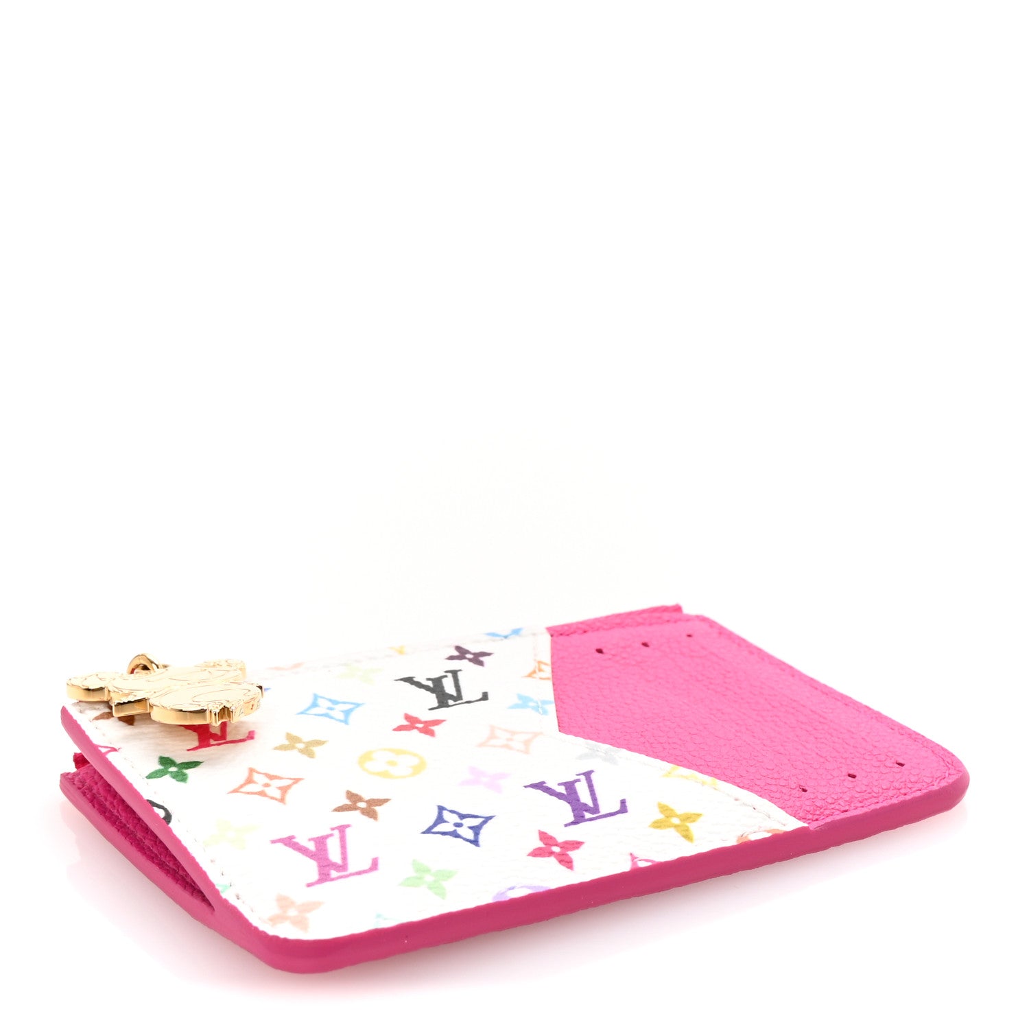 Louis Vuitton LV X TM Monogram Romy Card Holder Kawaii Pink 4 of 7