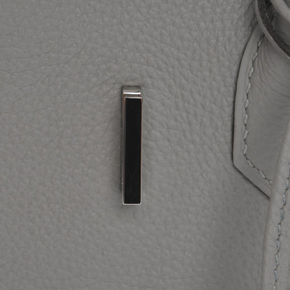Hermes Togo Birkin 30 Gris Mouette 18 of 23