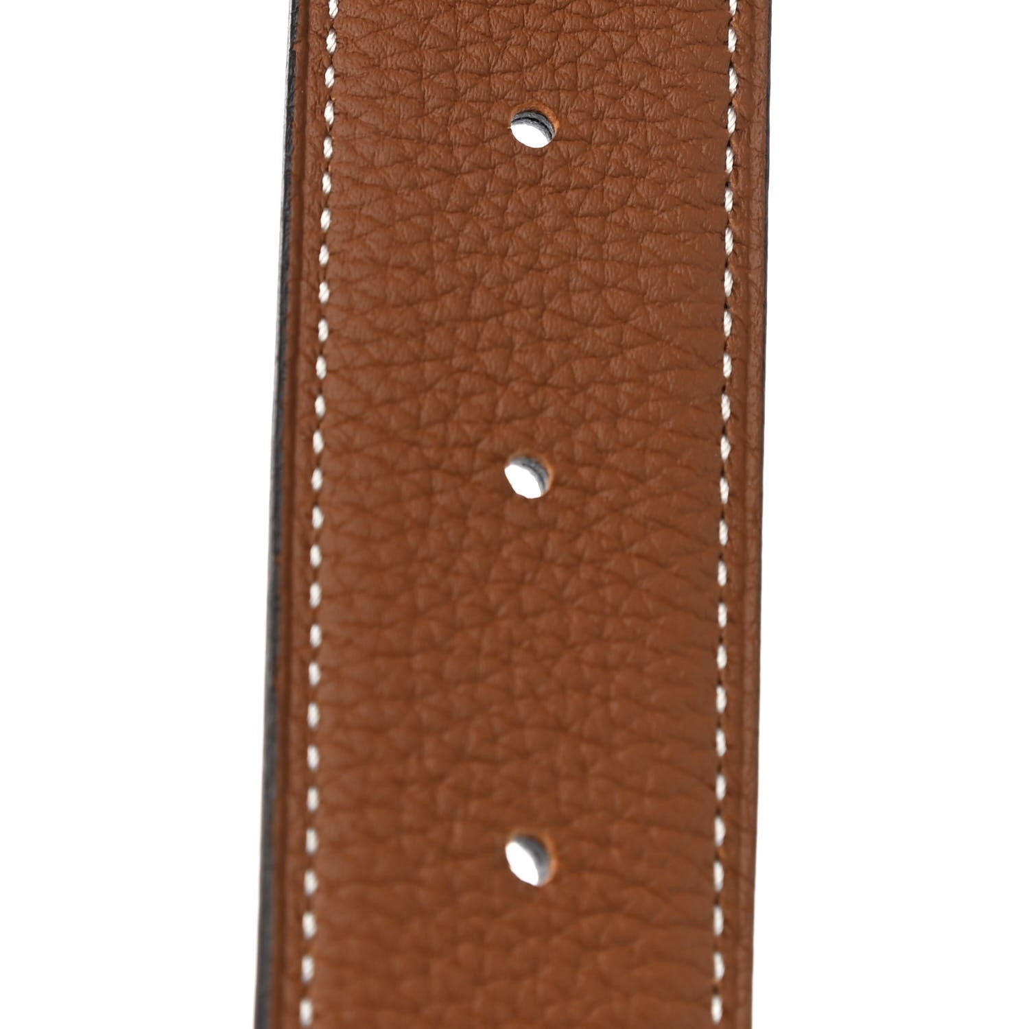 Hermes Box Togo Martelee H Belt 32mm Belt 95 Black Gold 3 of 5