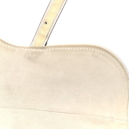 Christian Dior Calfskin Saddle Bag White 9 of 20