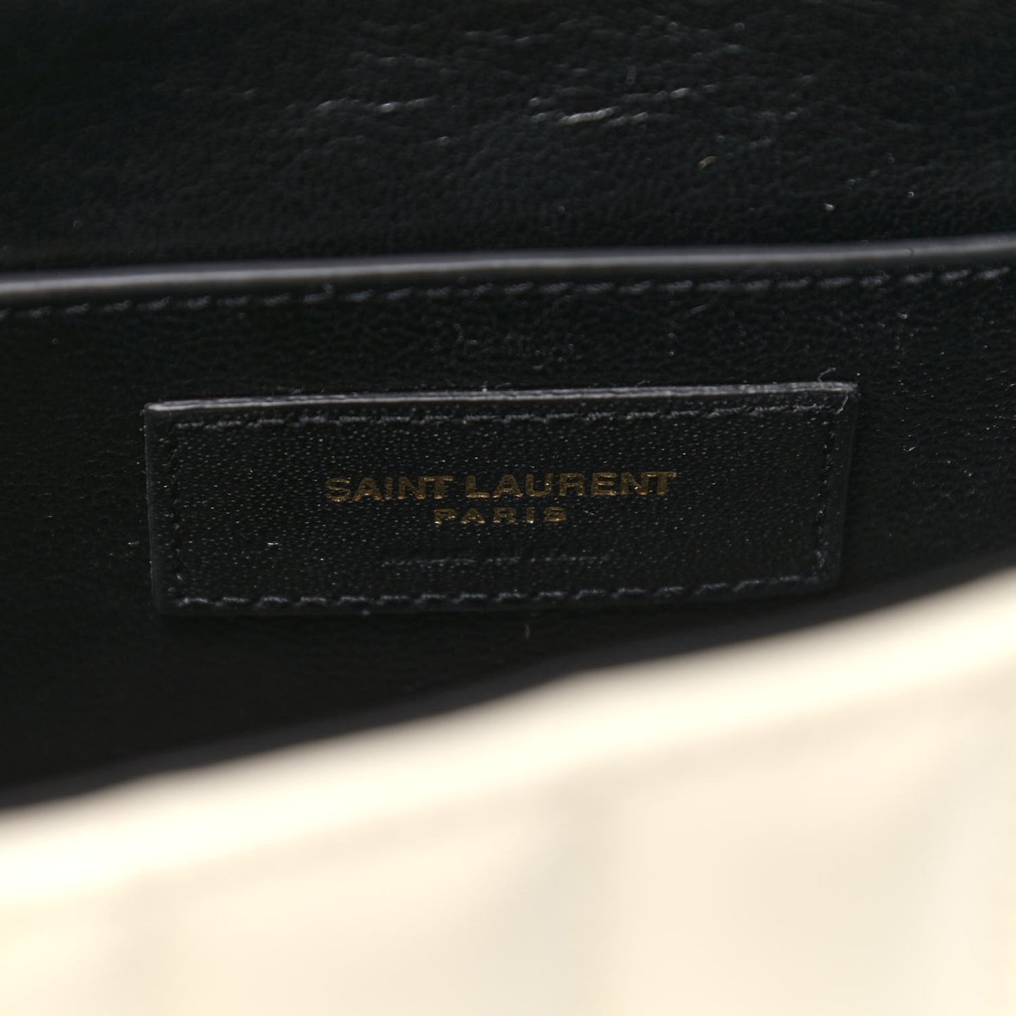 Patent Calfskin Matelasse Monogram Medium Vicky Chain Bag White