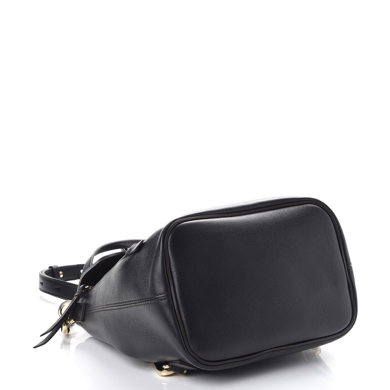 Chloe Suede Calfskin Small Faye Backpack Black 4 of 7