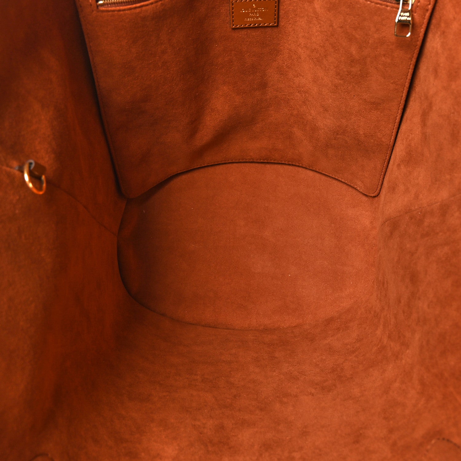 Louis Vuitton Raffia Saint Jacques Tote Caramel 6 of 9