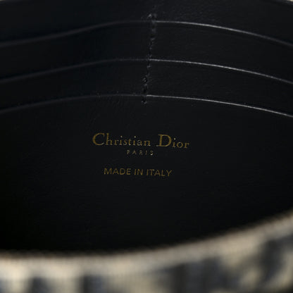 Christian Dior Oblique Saddle Chain Pouch Blue 6 of 10