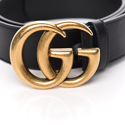 Gucci Calfskin Double G 40mm Belt 100 40 Black 4 of 9