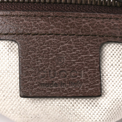 Gucci GG Supreme Monogram Web Small Ophidia Half Moon Hobo Brown 6 of 11