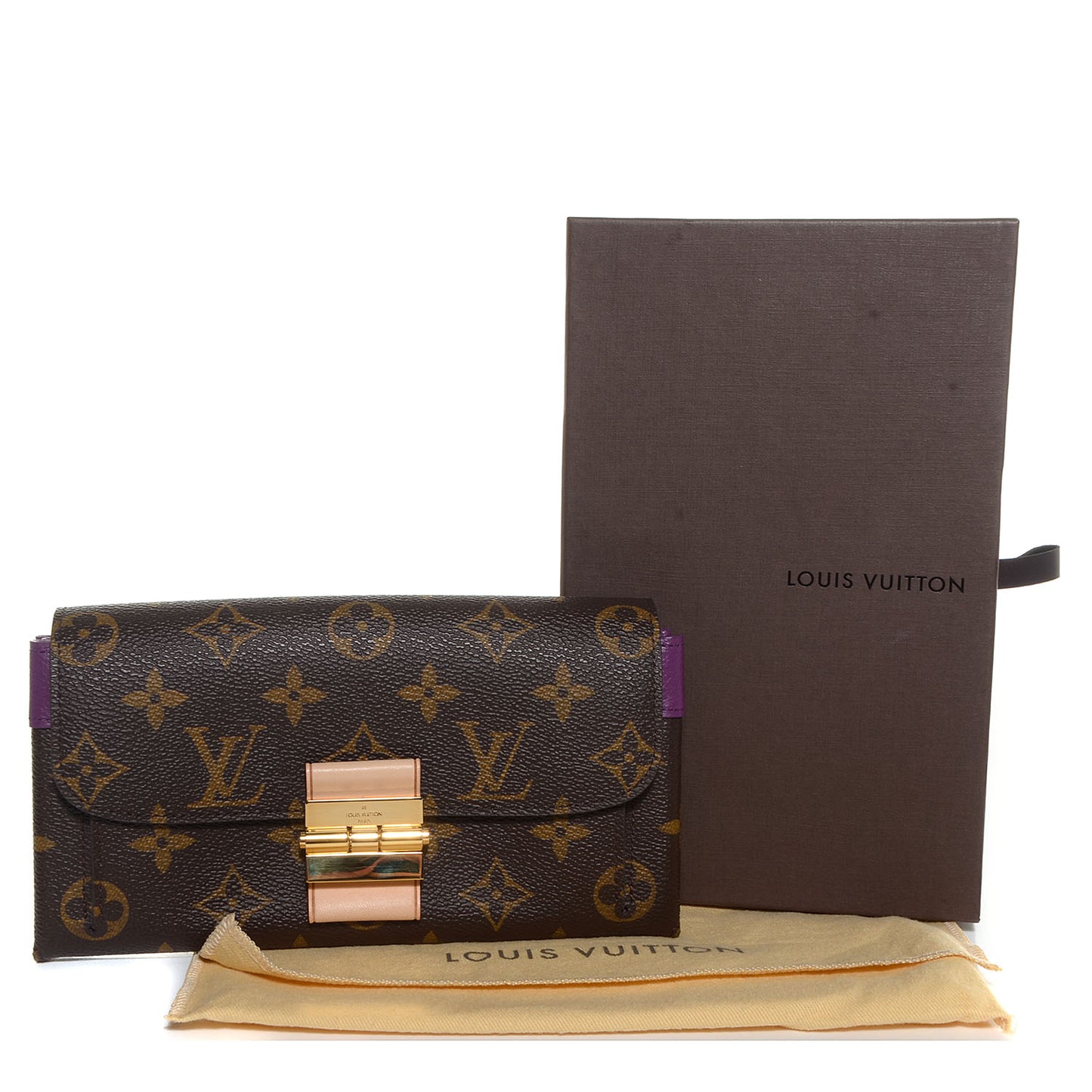 Monogram Elysee Wallet Amethyste