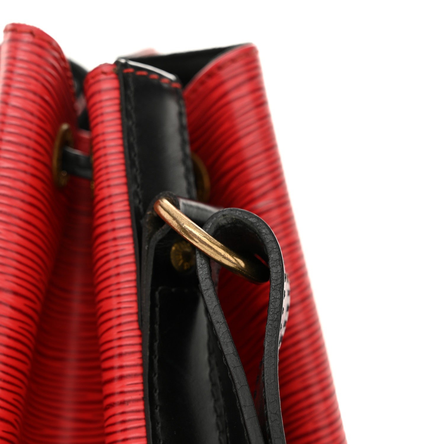 Louis Vuitton Epi Petit Noe Red Black 10 of 10