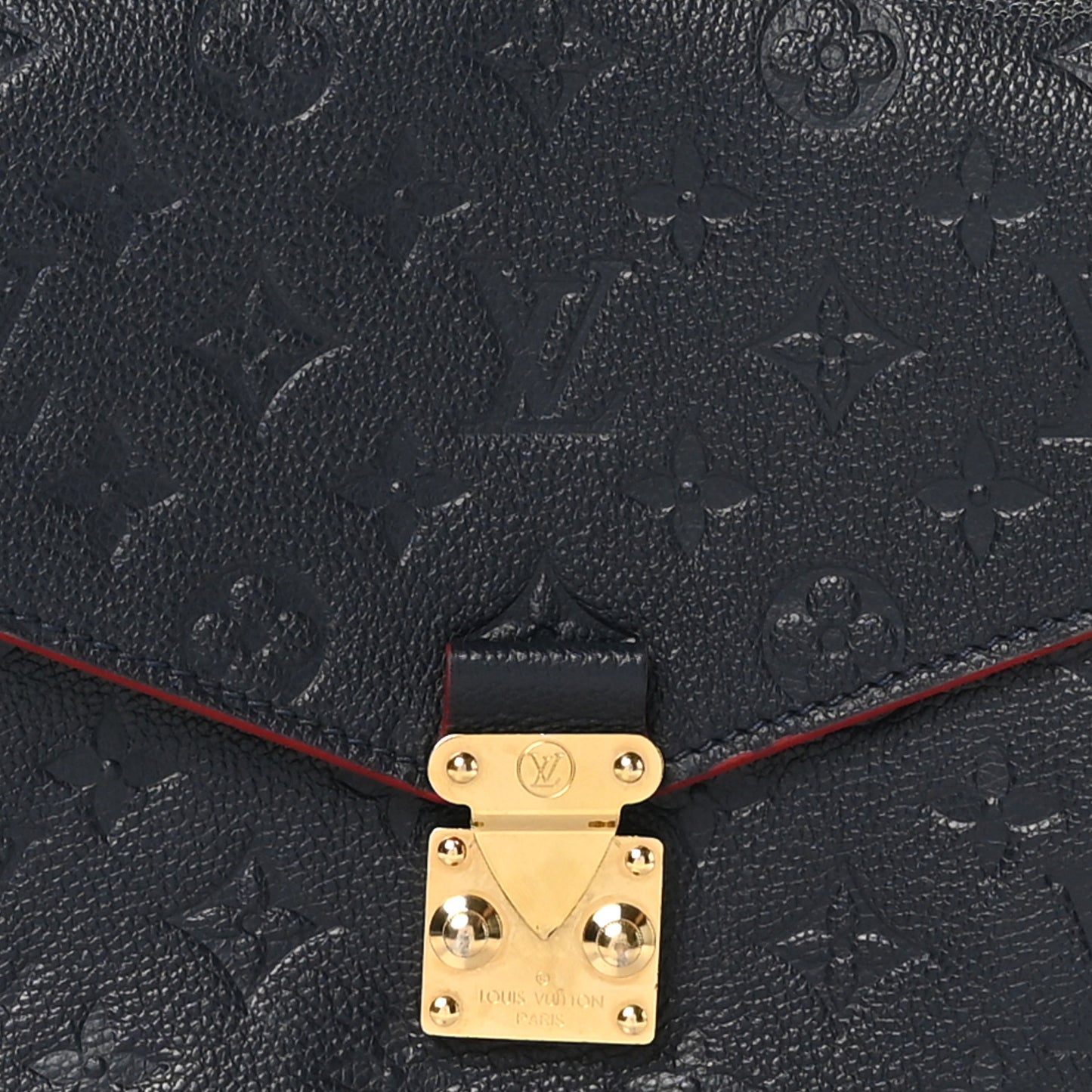 Empreinte Pochette Metis Marine Rouge