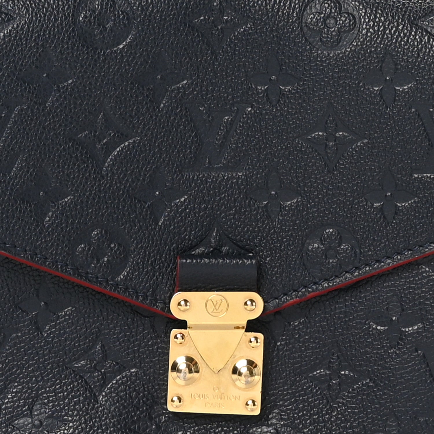 Louis Vuitton Empreinte Pochette Metis Marine Rouge 7 of 9