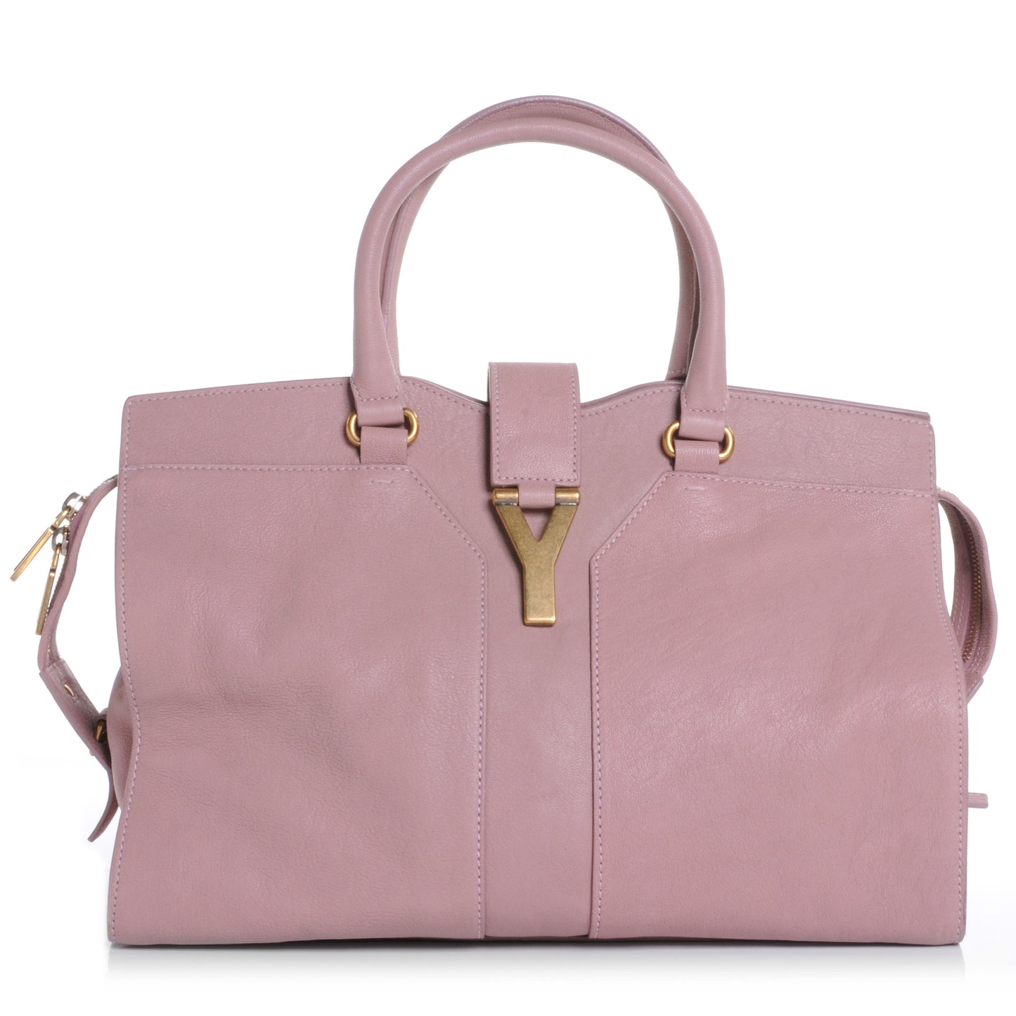 Leather Medium Cabas Chyc Pink