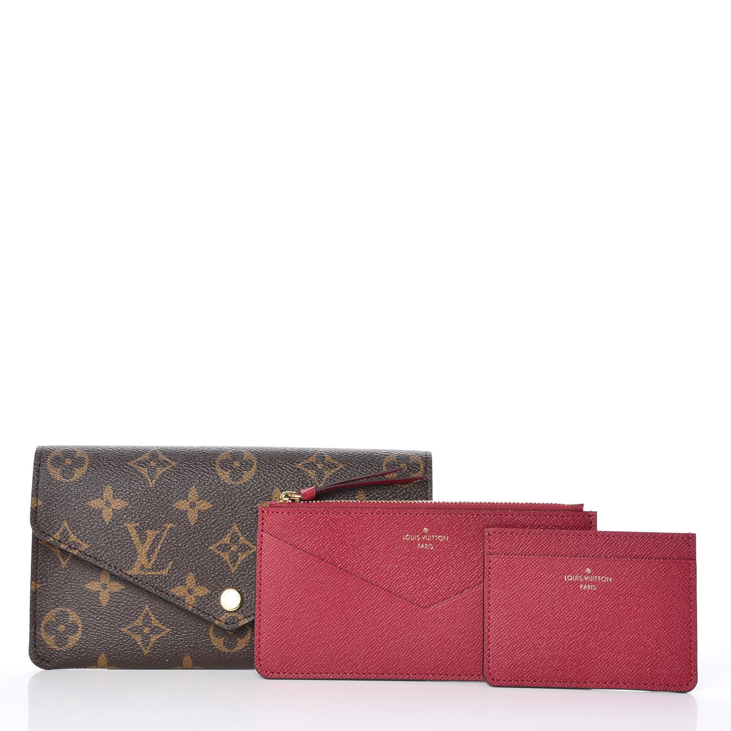 Louis Vuitton Monogram Jeanne Wallet Fuchsia 7 of 8