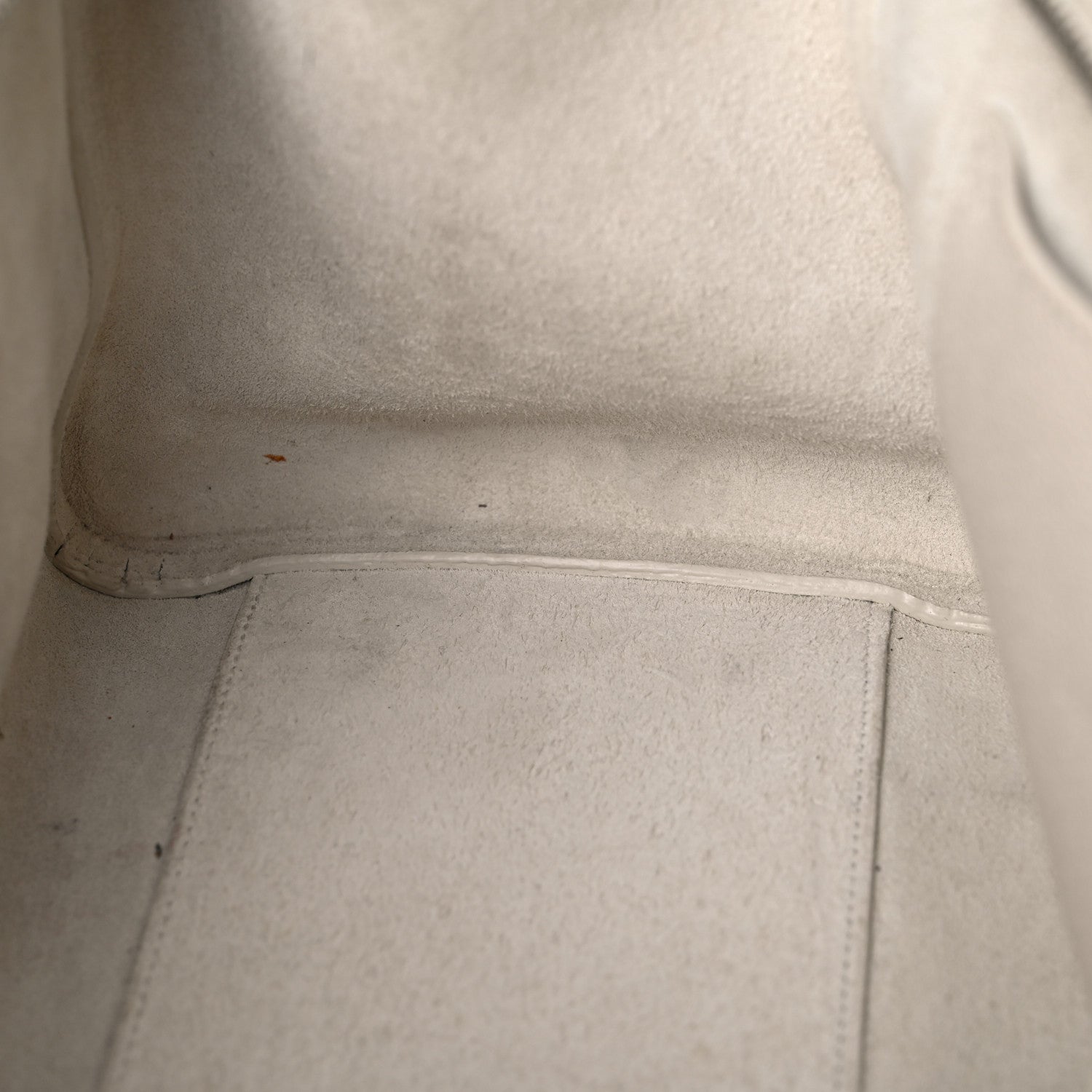 Saint Laurent Grained Calfskin Small Rive Gauche White 13 of 35
