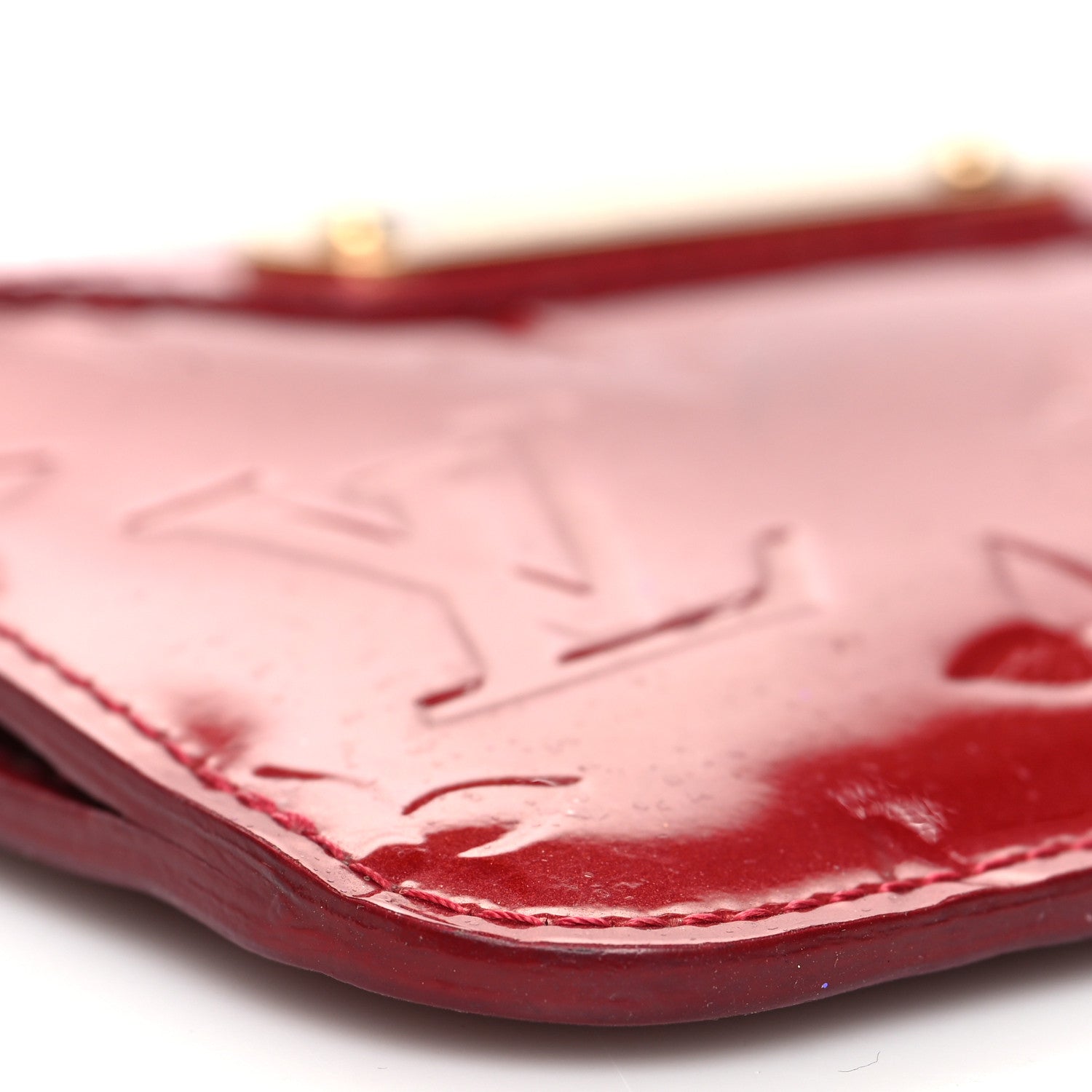 Louis Vuitton Vernis Key Pouch Pomme D'Amour 8 of 15