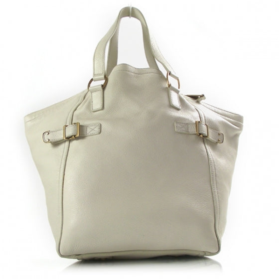 Large Downtown Tote Ivory
