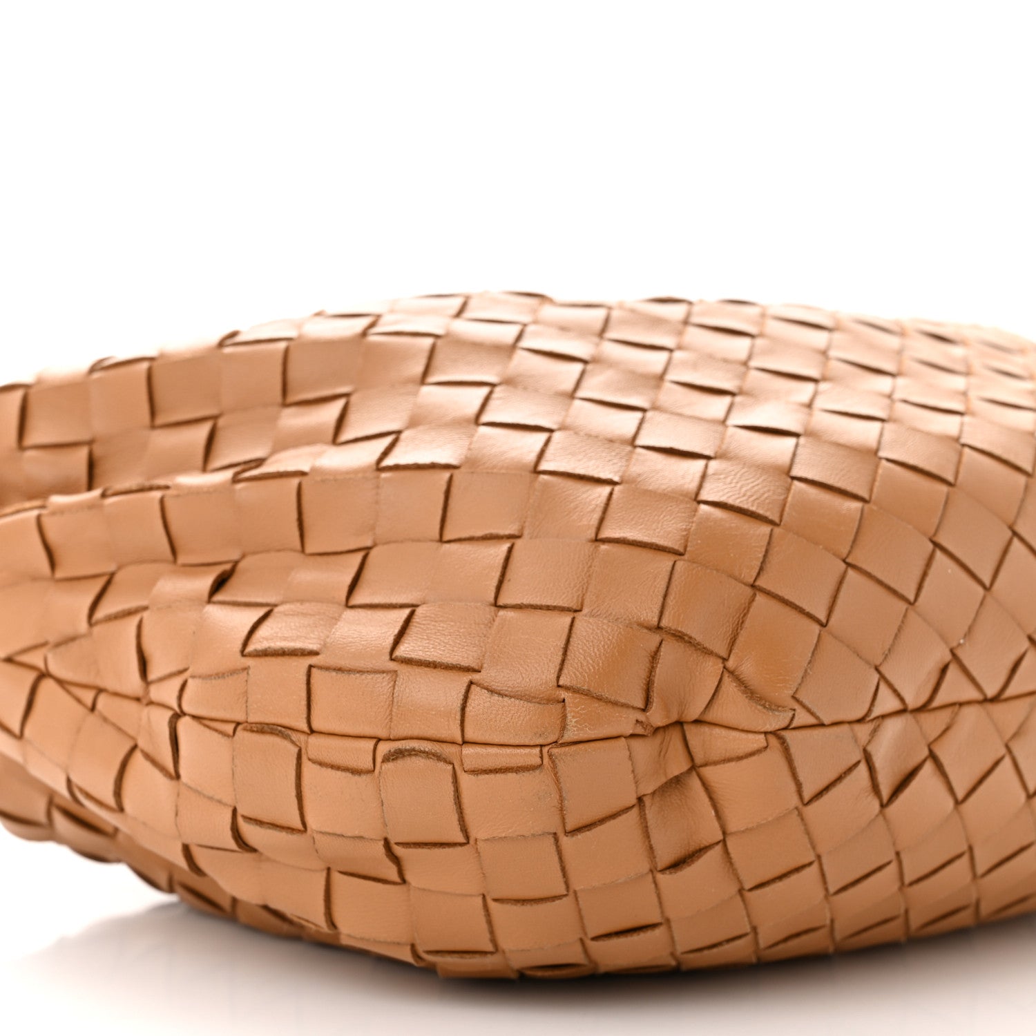 Bottega Veneta Nappa Intrecciato Teen Jodie Hobo Caramel 9 of 10