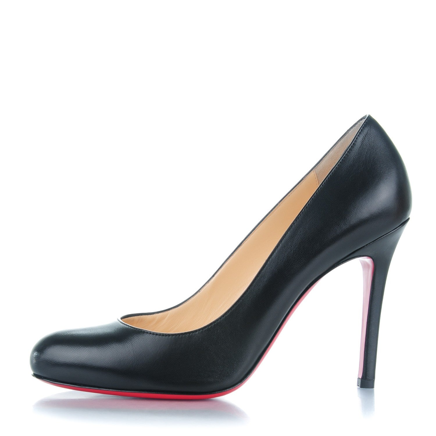 Christian Louboutin Kid New Simple 100 Pumps 37 Black 1 of 8