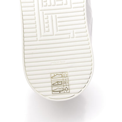 Fendi Nappa Macro FF Embossed Womens High Top Sneakers 36.5 White Ice 8 of 10