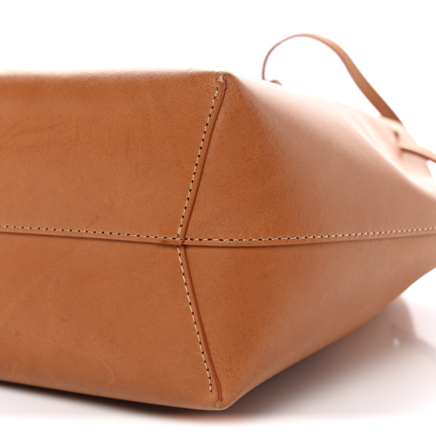 Mansur Gavriel Vegetable Tanned Calfskin Mini Bucket Bag Cammello Rosa 10 of 13