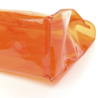 Hermes Vinyl Souvenir De L'Exposition Kelly Orange 7 of 9