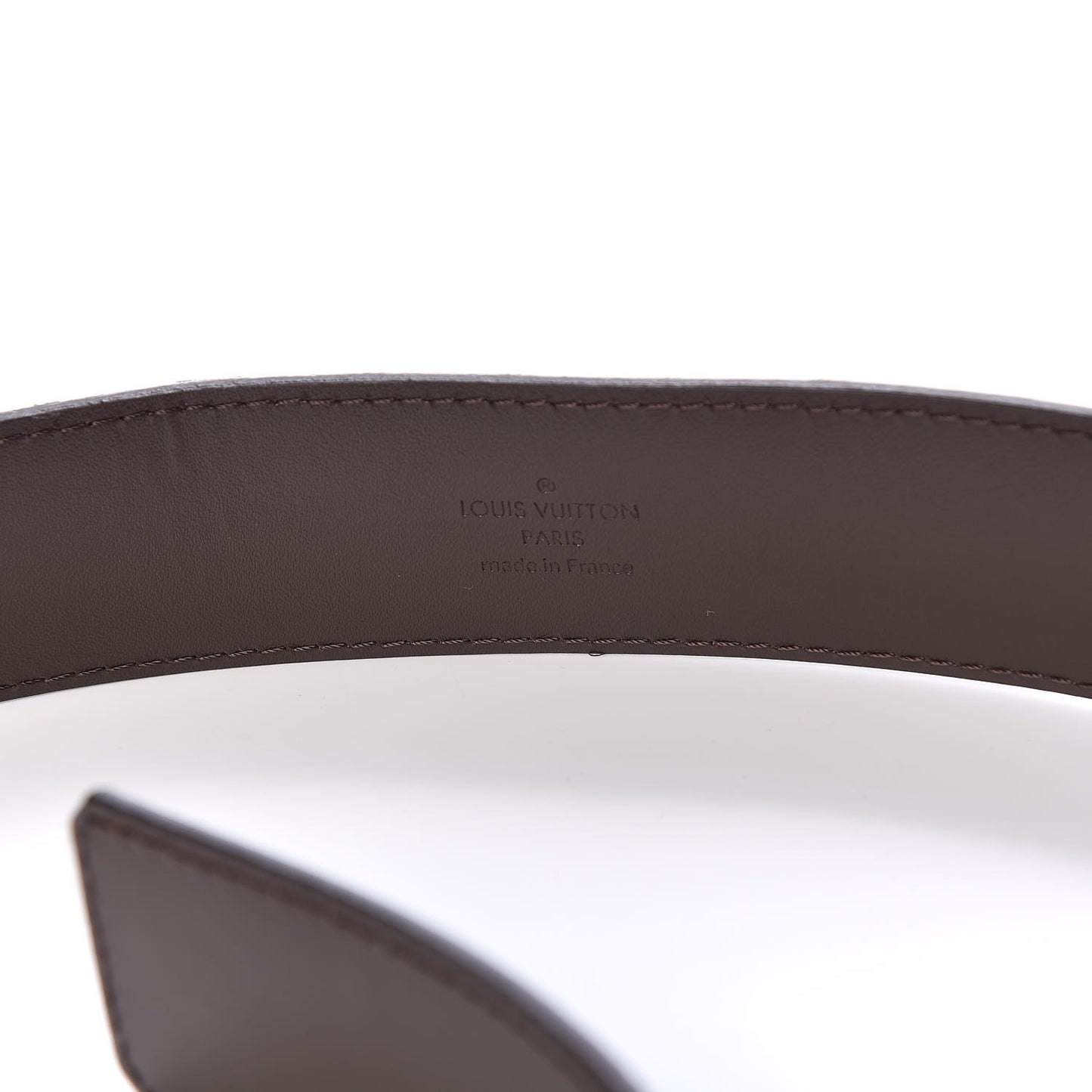 Damier Ebene 40mm LV Initiales Belt 100 40