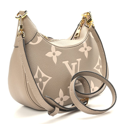 Louis Vuitton Empreinte Monogram Giant Bagatelle NM Tourterelle Creme 10 of 17