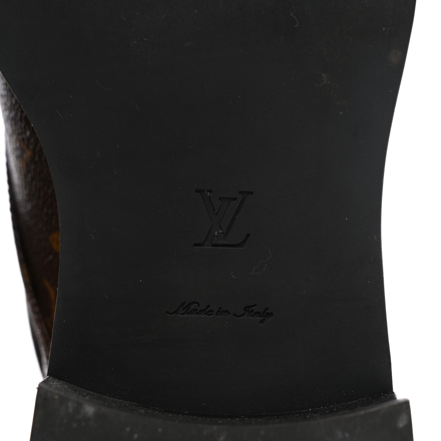 Louis Vuitton Calfskin Monogram Wonderland Flat Ranger Boots 40 Black 6 of 14
